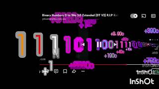 Binary Numbers 0 to 128No 3.0 Extended (DT V2)
