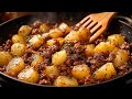 Just add ground beef to the potatoes! And the result will be amazing! Simple dinner recipe!