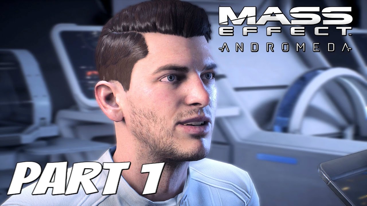 Mass Effect Andromeda Part 1 Intro Walkthrough Gameplay with Commentary (PS4 Pro)