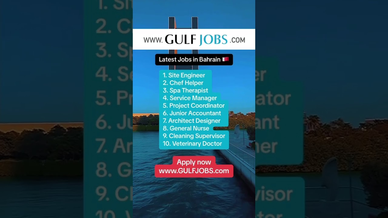 Latest jobs in Bahrain 🇧🇭