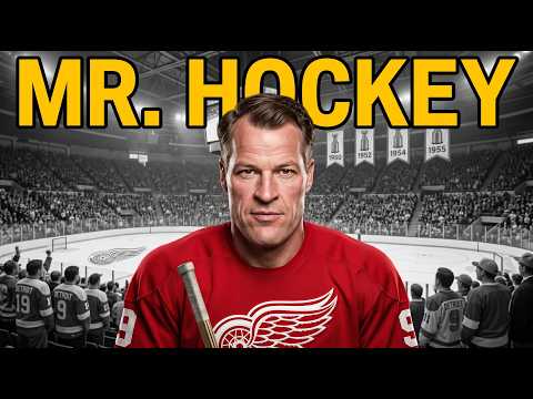 How Gordie Howe Became The Greatest AND Toughest Hockey Player Who Ever Lived.