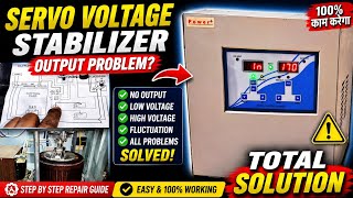 Servo Voltage Stabilizer Repair and Maintenance