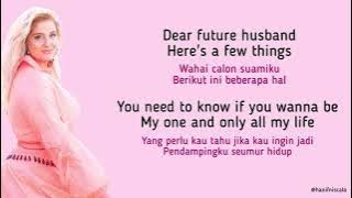 Megan Trainor - Dear Future Husband | Lirik Terjemahan