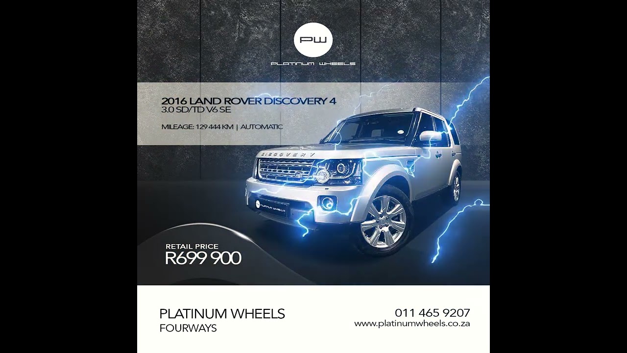 Platinum Wheels Fourways is a luxury car dealership based in Johannesburg