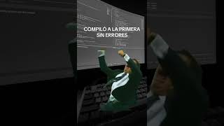 La sensación de compilar sin errores #coding #programmer #relatable