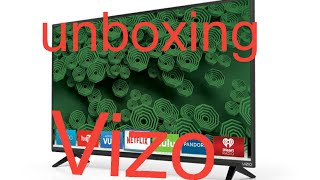 Vizio D-Series 55" LED Smart TV unboxing