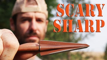 How to get two blade broadheads razor sharp - sharpening tips