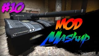 Garry's Mod: PORTAL TURRETS, GLOW STICKS, AND A TANK | Mod Mashup #10