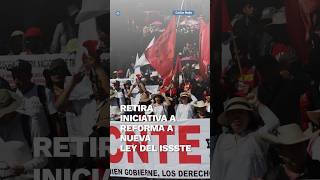 Logra CNTE acuerdo con Sheinbaum; retirará iniciativa de reforma Ley del ISSSTE #shorts