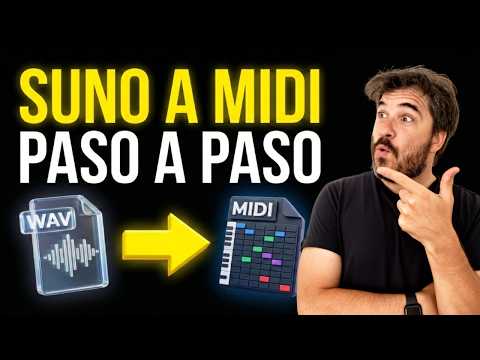 De AUDIO a MIDI en Segundos! 🎹 Suno AI + Logic Pro (Tutorial Paso a Paso)