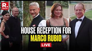 Marco Rubio LIVE: US Ambassador Sergio Gor Hosts Roosevelt House Reception For US Secretary Of State