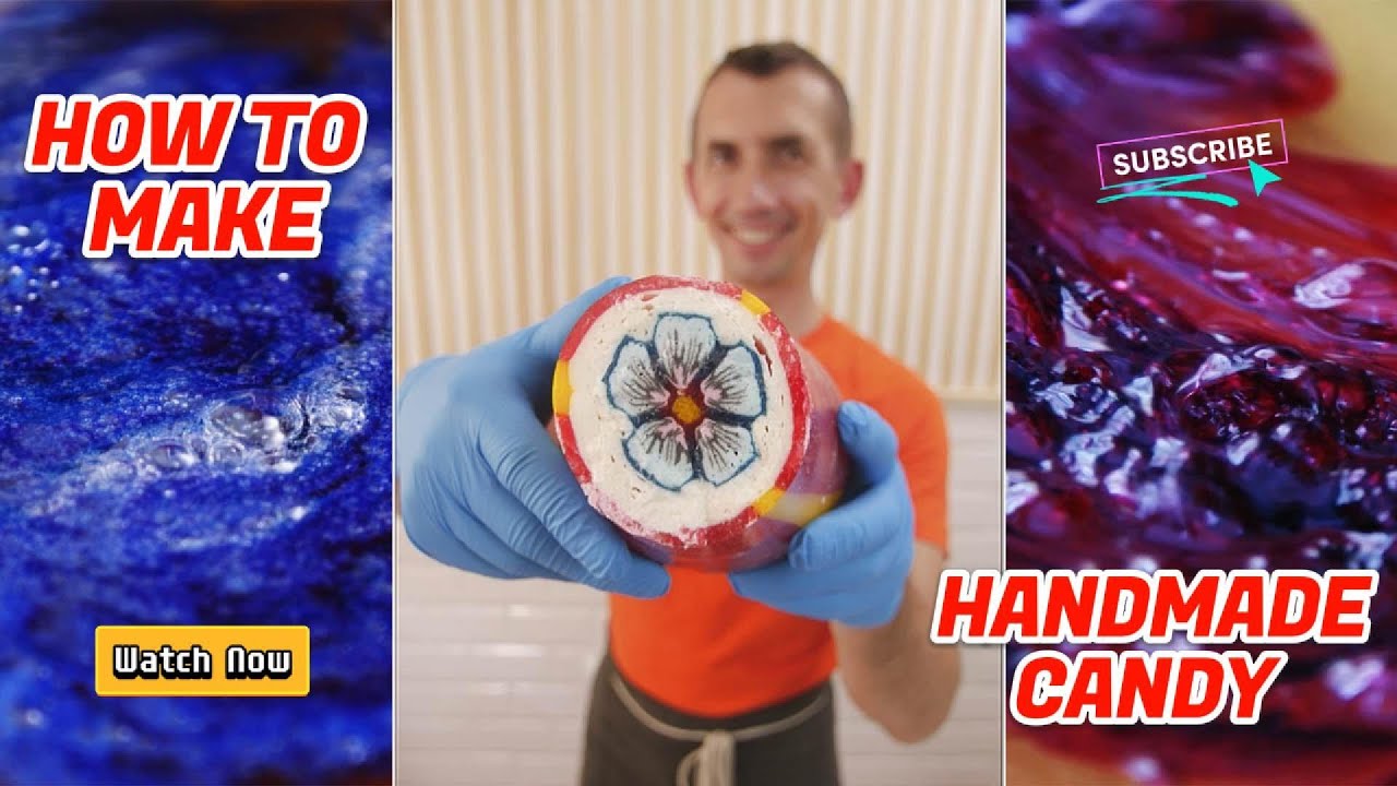 HARD CANDY FLOWERS | How to Make Them