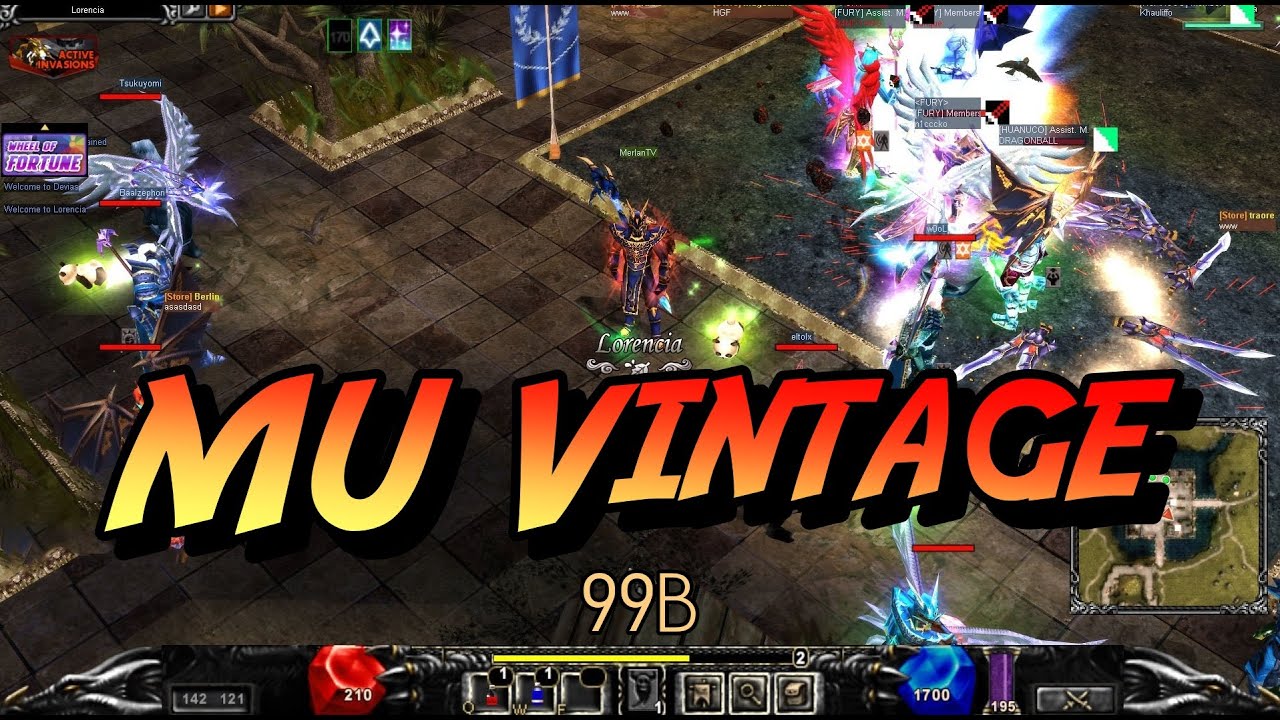MU Vintage 99B ( Mid Rate Server ) | Mu Online Review
