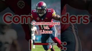 Commanders vs. Lions:2024 Divisional Round Highlights