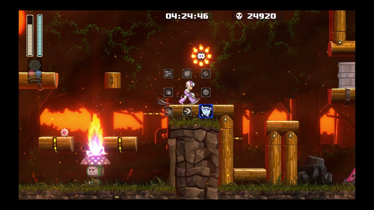 Mega Man 11 - Torch Man Score Attack Gold 31440