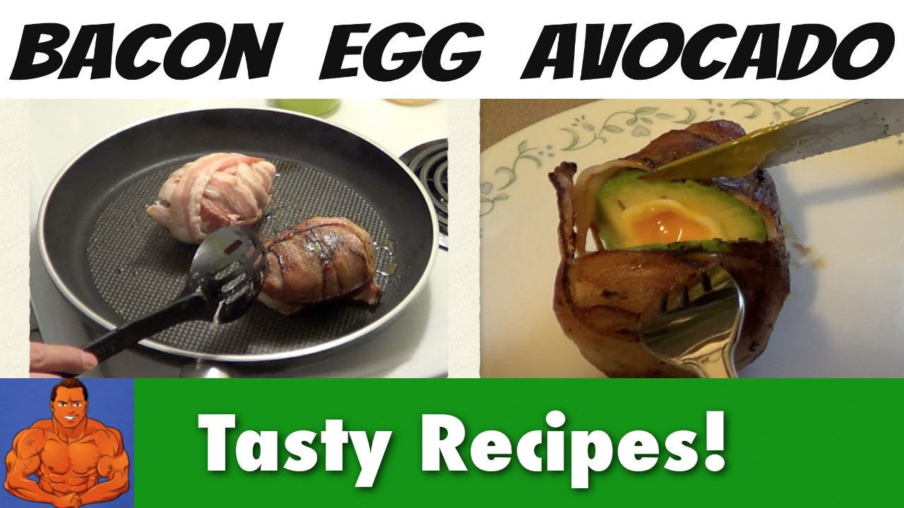 weight training weight loss Bacon Wrapped Egg Stuffed Avocado Recipe - Yummy!