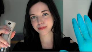 ASMR Medical Skin Exam 🧴 | Gloves, Close Inspection, Pampering