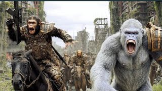 Planet of the aps 💀 movie explained in hindi