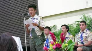 Jake's Eagle Court of Honor