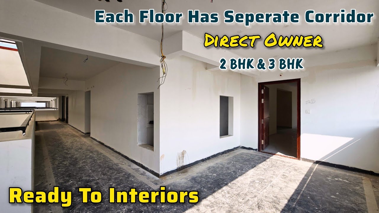 Direct Owner 📞 +91 8179799069 || 2BHK & 3BHK Flats For Sale [ No Opposite Doors ] Independent Flats