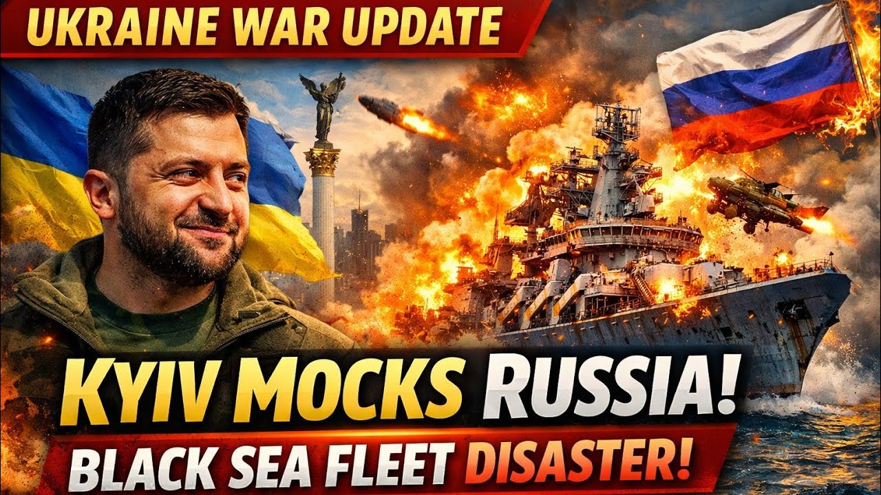 Новости войны на Украине: Киев насмехается над Россией после крупной неудачи Черноморского флота.