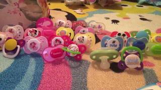 OVER 50 NEW PACIFIERS COLLECTED! HUGE REBORN PACIFIER HAUL!!