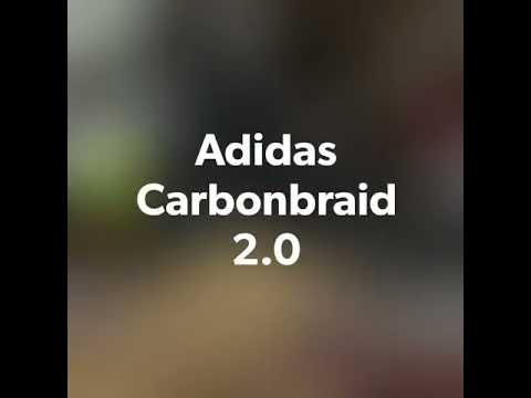Koe filter Het pad Adidas Carbonbraid 2.0 - YouTube