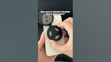 Why is there no reflection in the photos taken by the photographer? #magwink #photography #magsafe