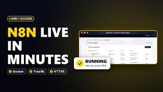 Install n8n on a VPS With Docker in Minutes (Hostinger + Traefik)