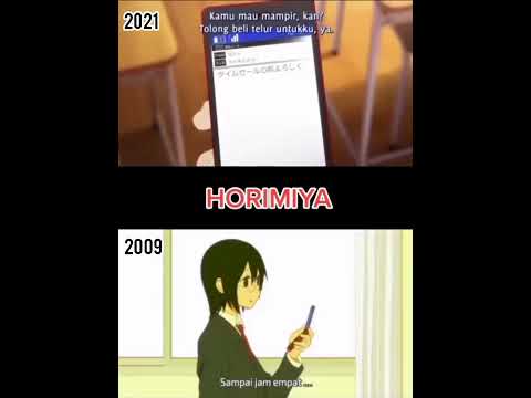 Horimiya: Old VS New 