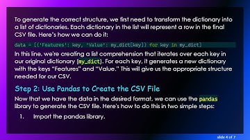 How to Create a Custom CSV File from a Python Dictionary