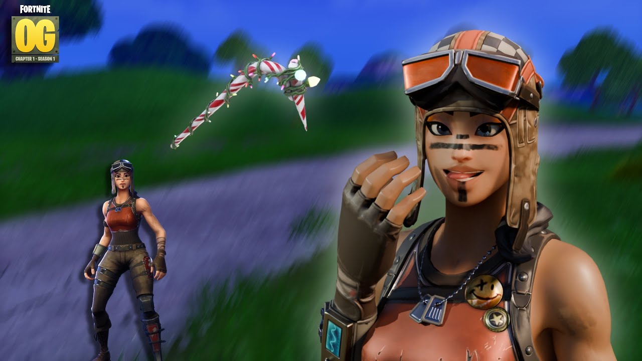 candy axe + renegade raider gameplay | fortnite og (before you buy)