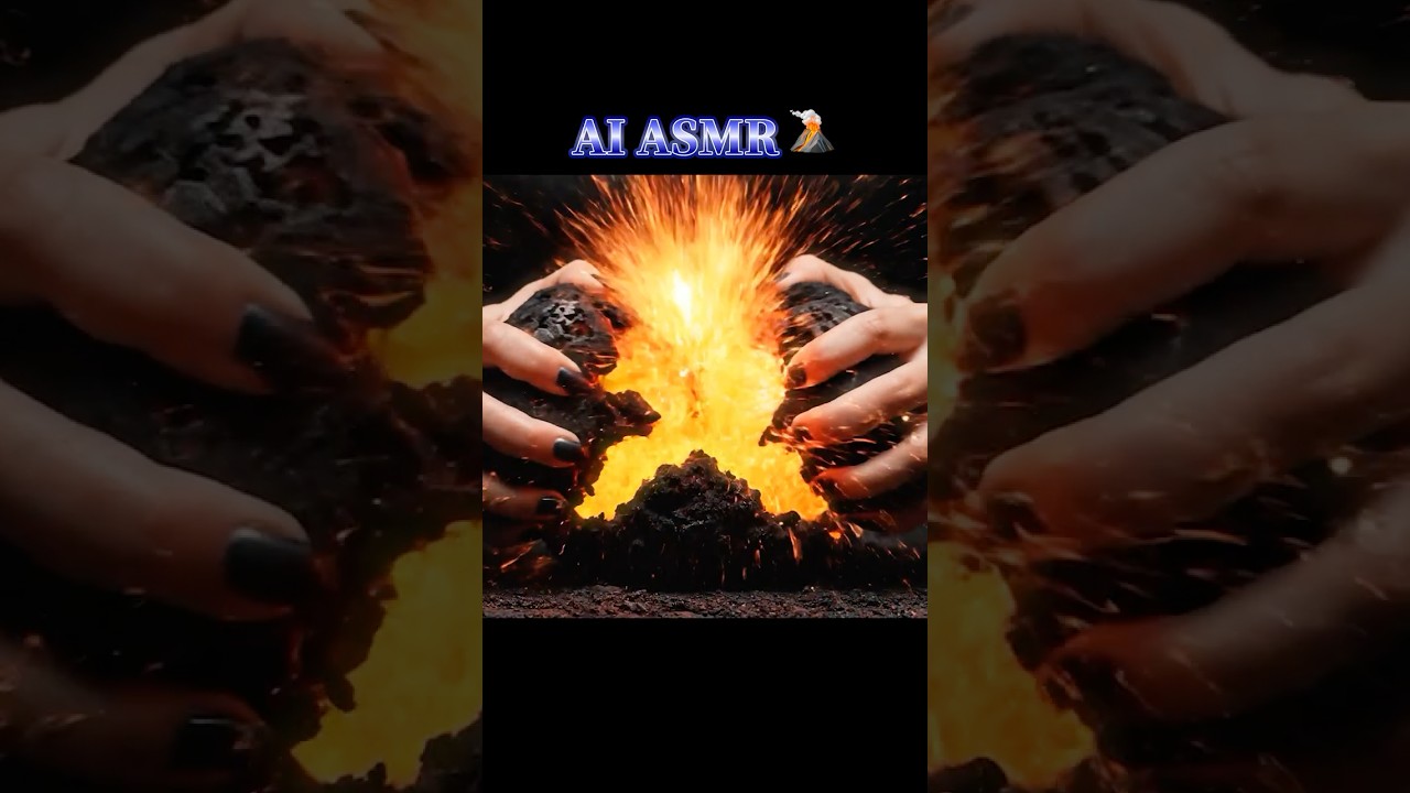 【AI ASMR】マグマスライム🌋🌋 | magma slime 