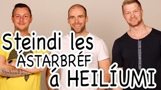 Fm95Blö Steindi Les Ástarbréfið Hans Audda Á Helíumi Og Heldur Að Röddin Sé Föst