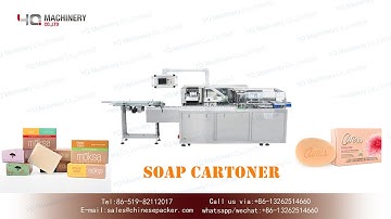 horizontal cartoner for soap testing video|paper box packaging machine for bottle pouch