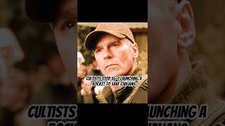 Cultists stop SG-1 launching a rocket to save civilians #stargate #shorts #series #shortvideo