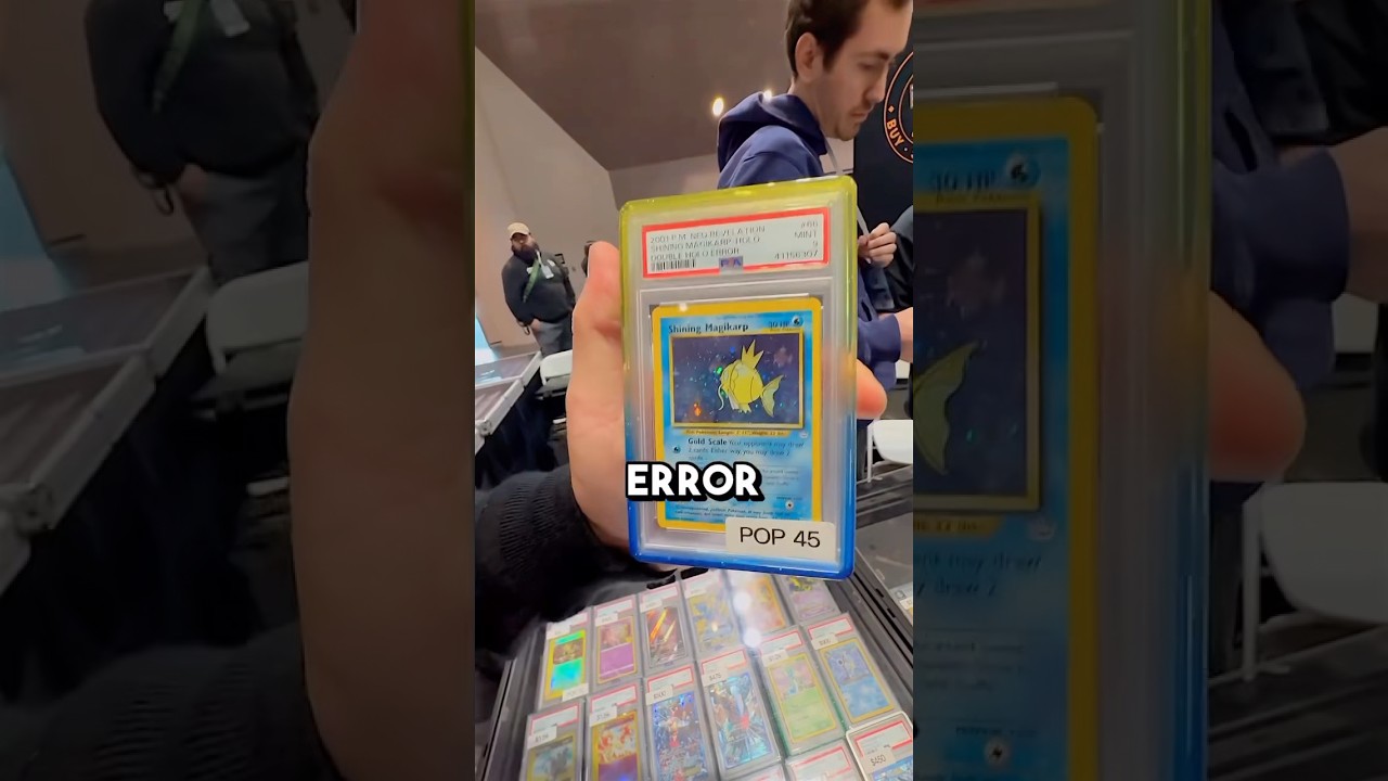 There Are Only 45 Of This Pokemon Card In The World🤯    #pokemoncards #pokemontcg