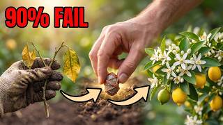 90% of gardeners get this wrong: Why your lemon tree will never bloom without this trick