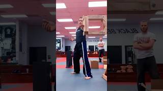 Breaking 4 Boards With 1 Hit