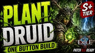 PLANT DRUID IS THE EASIEST S+ TIER BUILD IN POE 2 PATCH 0.5