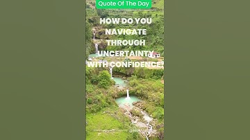 How do you navigate through uncertainty with confidence? #shorts #viral#short#youtubeshorts#trending