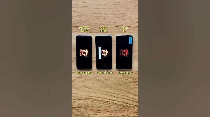 INFINIX GT 30 vs POCO F7 vs iQOO Z10R – Free Fire Performance Test! 😱