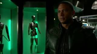 Arrow 3X03 Opening Scene Diggle As Green Arrow & Oliver With William
