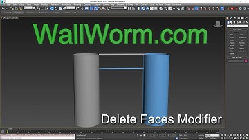 Delete Faces Modifier