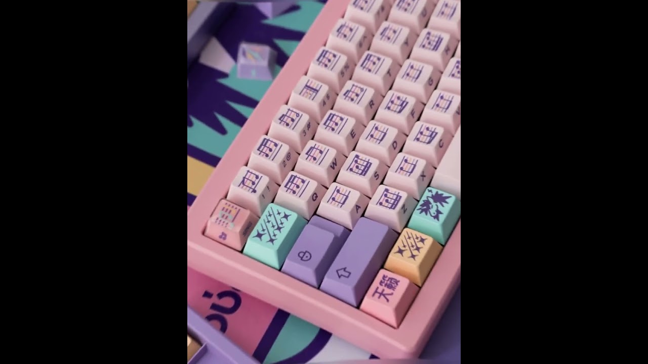 �Unicorn Keycap Set – Where Cute Meets Concert Vibes!