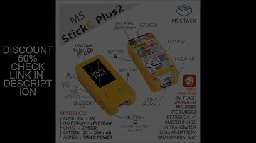 M5Stack Official M5StickC PLUS2 ESP32-PICO-V3-02 Mini IoT Development Kit 1.14-inch TFT Screen IoT C