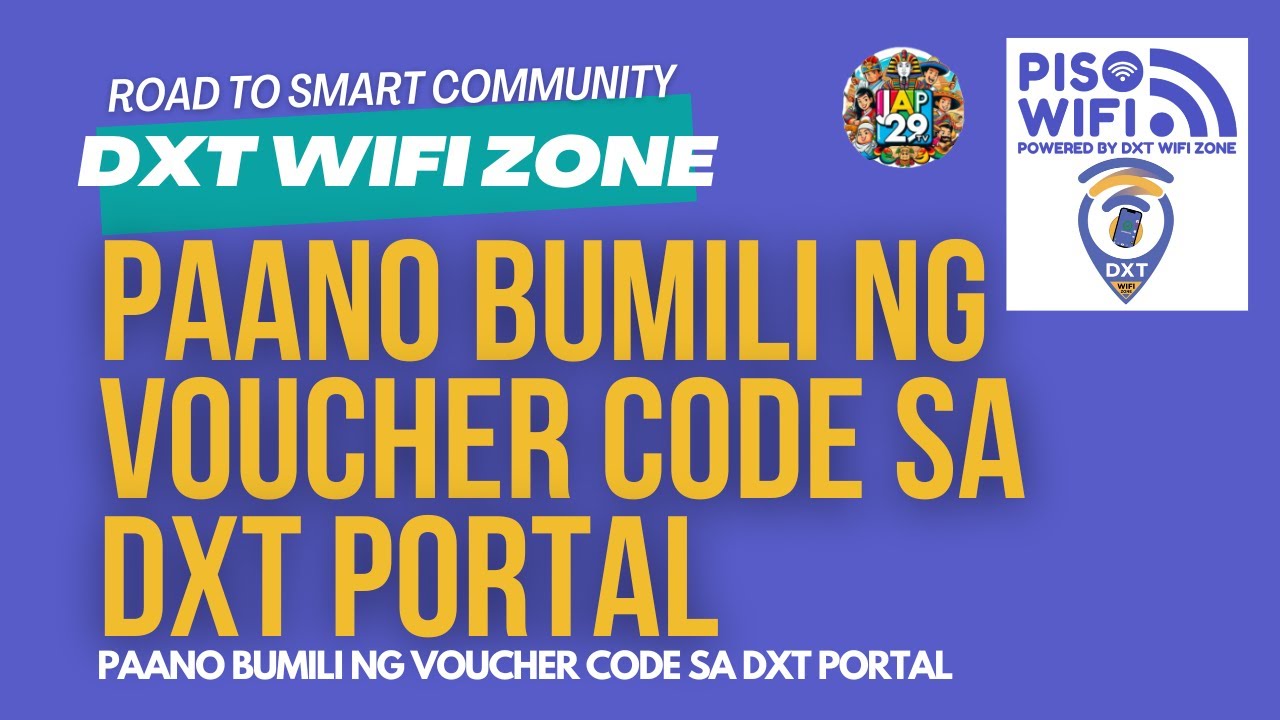 Dxt PAANO BUMILI NG VOUCHER CODE SA DXT PORTAL - YouTube