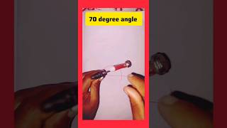 Celebrity How to construct 70 degree angle using compass 🔥#maths #shortsvideo #shorts #short Wealth