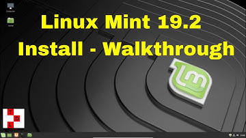 Linux Mint Cinnamon 19.2 Install - Walkthrough