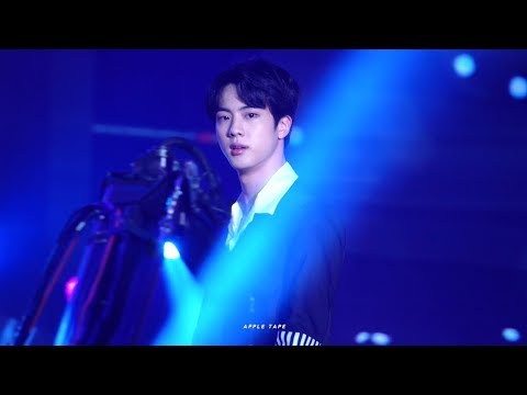 4K) 골디 음반 대상 소감 앵콜무대하는 월드와이드 핸섬천사 ㅠㅠ 방탄소년단 석진 직캠 BTS Jin focus fancam 180111 골든디스크어워즈